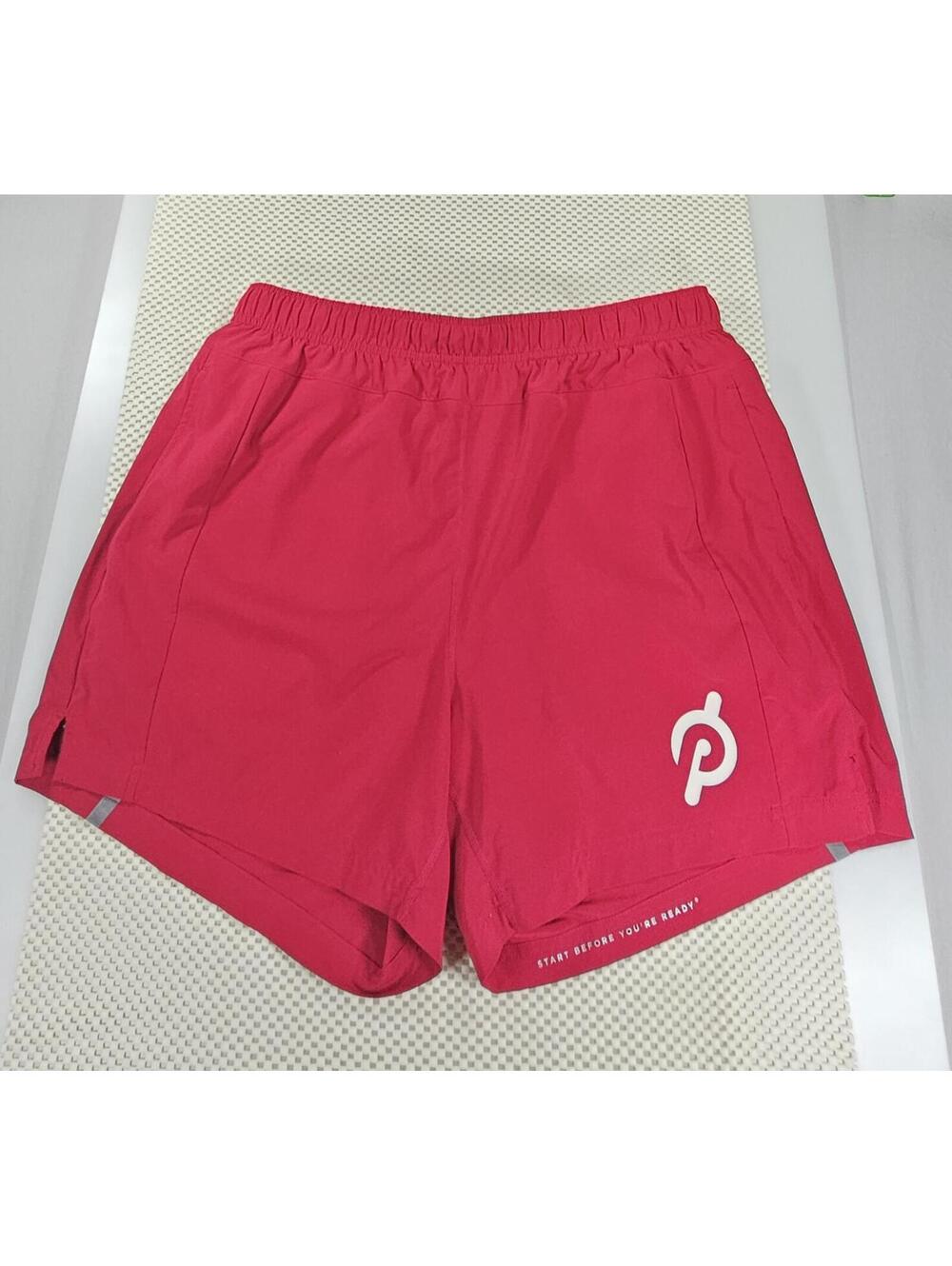 Fourlaps x Peloton Red Athletic Shorts. Size L